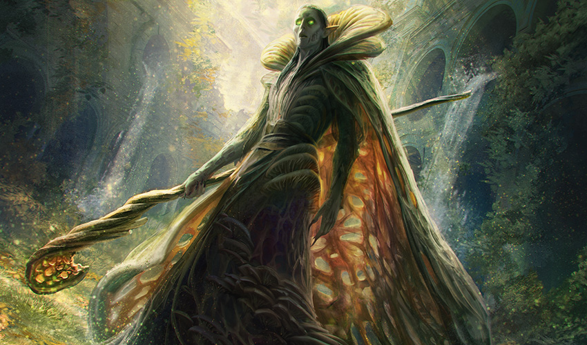 Lich do Reino Inferior | Arte de: Anna Steinbauer